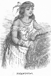 BW image of Pocahontas