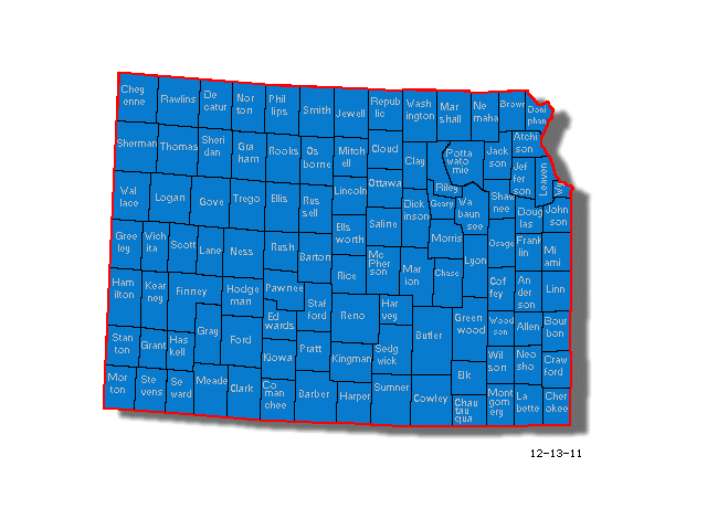 Kansas Map